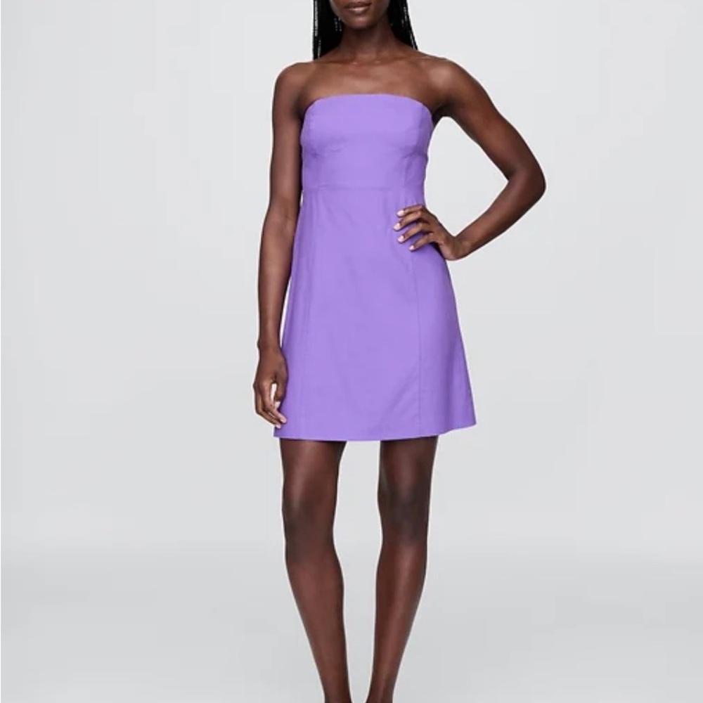Gap Linen-Blend Mini Dress